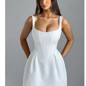 Elegant Ivory Sleeveless Dress From Baby Boo